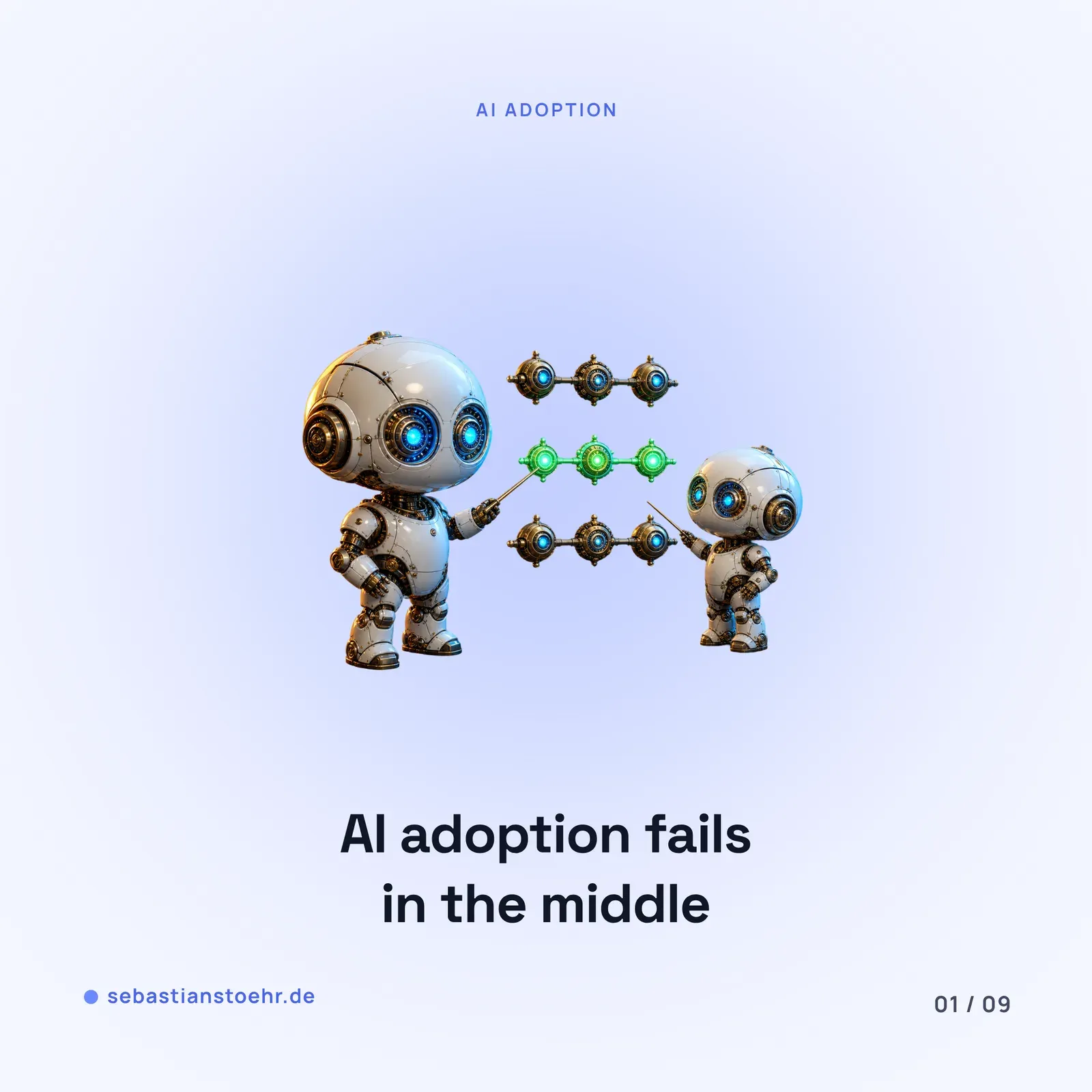 AI adoption fails in the middle — 1
