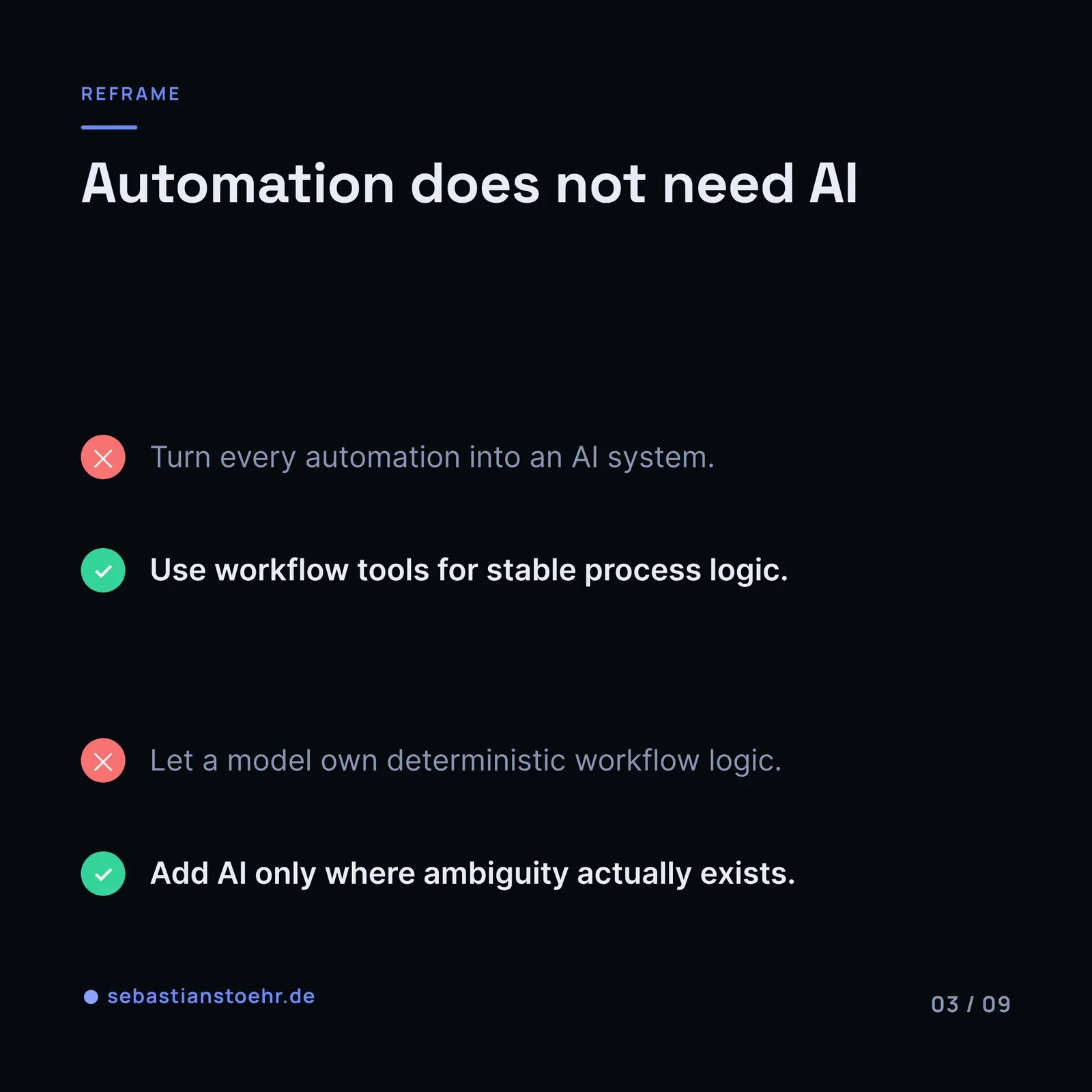 Is this actually an AI problem? — 3