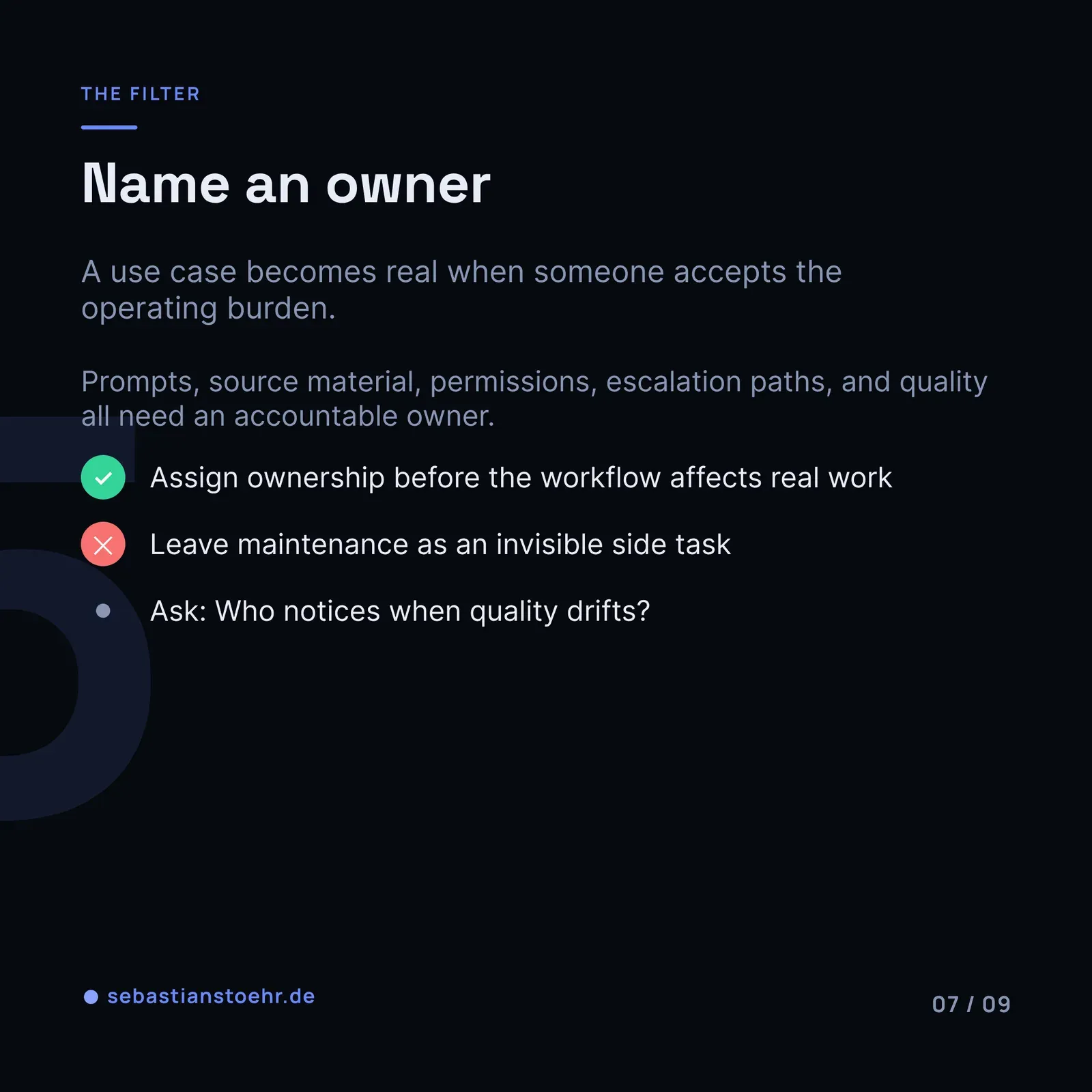 Not Every AI Use Case Deserves to Exist — 7