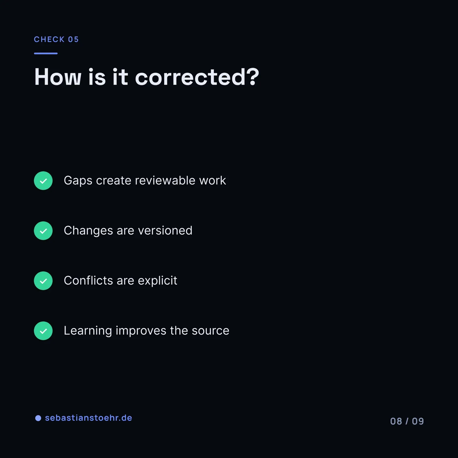 Agent-ready knowledge — 8