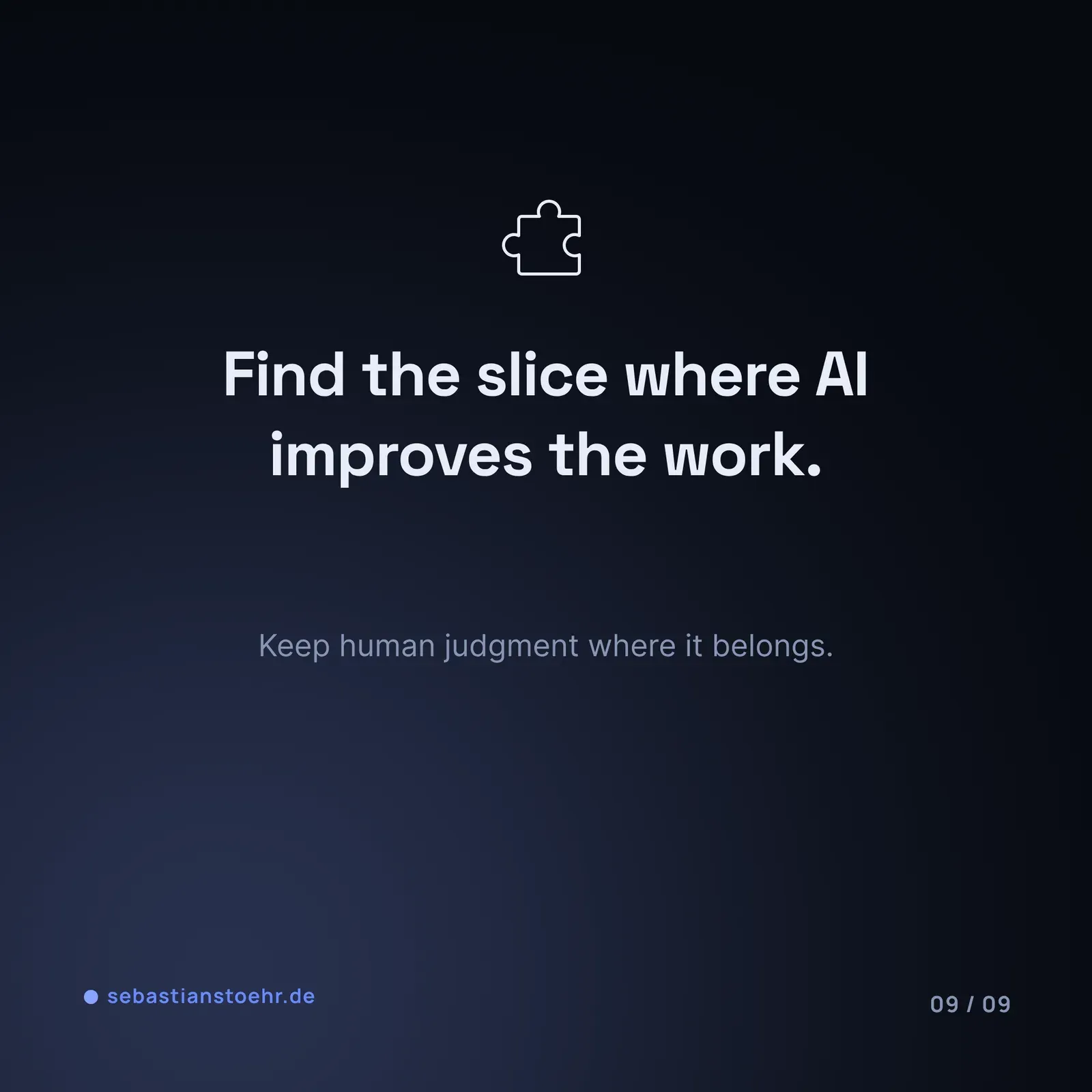 Not Every AI Use Case Deserves to Exist — 9